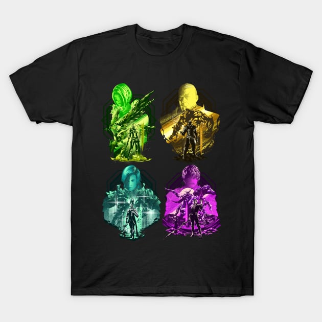 Dominants of FFXVI s2 T-Shirt by plonkbeast